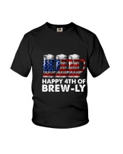 Happy Four Of July Youth T-Shirt thumbnail