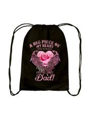 My Dad Is An Angel In Heaven Drawstring Bag tile