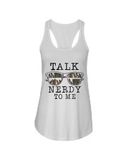 Talk Nerdy To Me Ladies Flowy Tank thumbnail