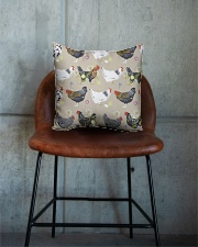 Welcome To My Farm Square Pillowcase aos-pillow-square-front-lifestyle-04
