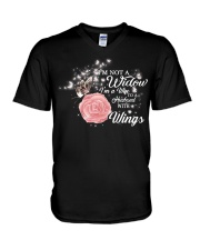 IM Not A Widow Im A Wife V-Neck T-Shirt tile