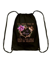 I Will Hold You In My Heart Drawstring Bag thumbnail