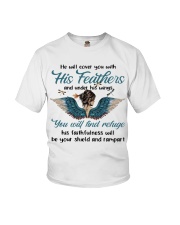 He Will Cover You Youth T-Shirt thumbnail