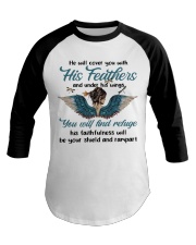 He Will Cover You Baseball Tee thumbnail