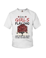 Some Girls Play Dnd Youth T-Shirt tile