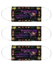 T-teach-1707-li92 Cloth Face Mask - 3 Pack front