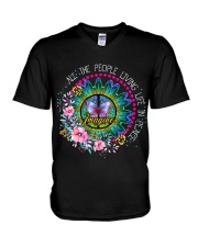 hippie-2205-tr152 V-Neck T-Shirt tile