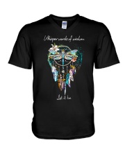 hippie-2105-tr143 V-Neck T-Shirt tile
