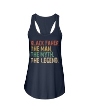 Black father the man the myth the legend Ladies Flowy Tank tile