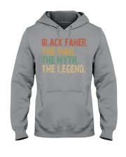 Black father the man the myth the legend Hooded Sweatshirt tile