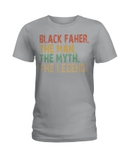 Black father the man the myth the legend Ladies T-Shirt tile