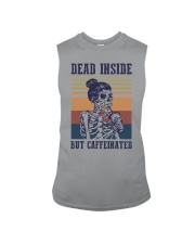 coffee dead inside but coffeinated Sleeveless Tee tile