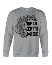 tiger black father Crewneck Sweatshirt tile