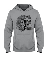 tiger black father Hooded Sweatshirt tile