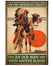 native american sun never poster 11x17 Poster front