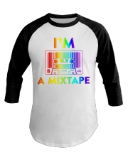 I'm a mixtape lgbt Baseball Tee tile