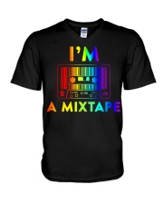I'm a mixtape lgbt V-Neck T-Shirt tile