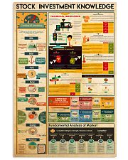 stock investment knowledge 11x17 Poster front