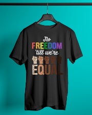 lgbt black pride Classic T-Shirt lifestyle-mens-crewneck-front-3