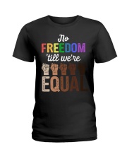 lgbt black pride Ladies T-Shirt tile