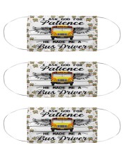 bus driver god patience mas Cloth Face Mask - 3 Pack front
