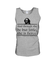 book she is fierce Unisex Tank tile