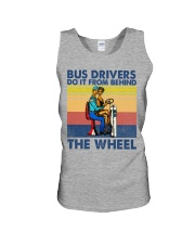 bus driver do it from behind Unisex Tank tile