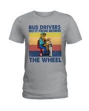 bus driver do it from behind Ladies T-Shirt tile