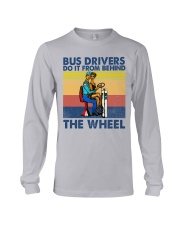 bus driver do it from behind Long Sleeve Tee tile