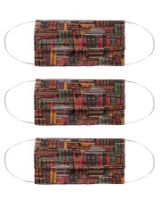 librarian book mas Cloth Face Mask - 3 Pack front