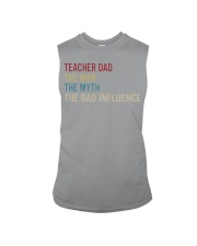 teacher dad man myth bad Sleeveless Tee tile