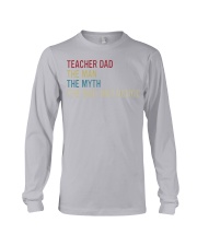 teacher dad man myth bad Long Sleeve Tee tile