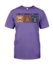 hunting simple man Premium Fit Mens Tee tile