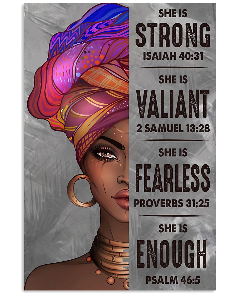 black girl bible 11x17 Poster