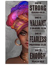 black girl bible 11x17 Poster front
