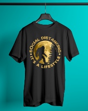 bigfoot social distancing life style Classic T-Shirt lifestyle-mens-crewneck-front-3