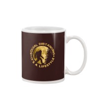 bigfoot social distancing life style Mug tile