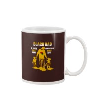 Black Dad hero love Mug tile