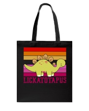 lgbt lickatutapus Tote Bag tile