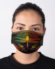 lgbt mandala dragonfly mas Cloth Face Mask - 3 Pack aos-face-mask-lifestyle-01