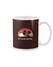 black dad ever sunset vintage Mug tile