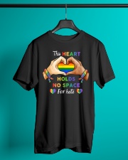 heart holds no space hate lgbt Classic T-Shirt lifestyle-mens-crewneck-front-3