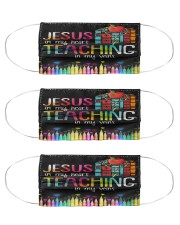 teacher jesus in my heart mas Cloth Face Mask - 3 Pack front