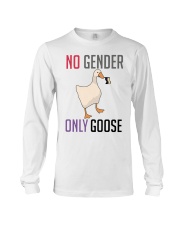 lgbt no gender goose Long Sleeve Tee tile