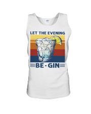let the evening be gin Unisex Tank tile