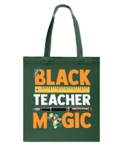black teacher magic Tote Bag tile