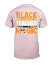 black teacher magic Premium Fit Mens Tee tile