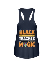 black teacher magic Ladies Flowy Tank tile