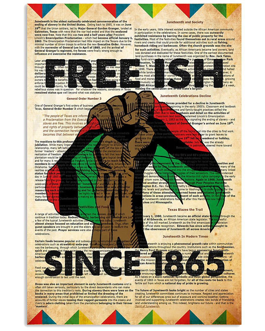 black fre ish poster 11x17 Poster
