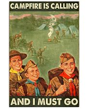 boy scout campfire is calling 11x17 Poster front